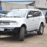 Силовой бампер передний Mitsubishi Pajero Sport II (серия Л)