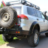Силовой бампер задний Mitsubishi Pajero Sport II 