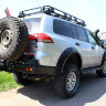 Силовой бампер задний Mitsubishi Pajero Sport II 
