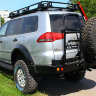 Силовой бампер задний Mitsubishi Pajero Sport II 