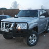 Силовой бампер передний Nissan Patrol Y61 (2005-2010) (Серия-Т)