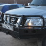 Силовой бампер передний Nissan Patrol Y61 (2005-2010) (Серия-Т)
