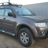 Площадка под лебедку в штатный бампер Pajero sport 2 