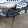 Площадка под лебедку в штатный бампер Pajero sport 2 