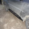 Силовые пороги Mitsubishi Pajero 4