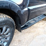 Силовые пороги Mitsubishi Pajero 4