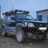 Силовой бампер передний Toyota Land Cruiser Prado 90 (серия С)