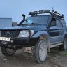 Силовой бампер передний Toyota Land Cruiser Prado 90 (серия С)