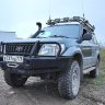 Силовой бампер передний Toyota Land Cruiser Prado 90 (серия С)