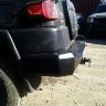 Силовой бампер задний Toyota FJ Cruiser