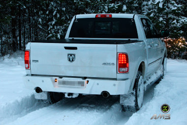 Силовой бампер задний Dodge Ram 4