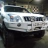 Силовой бампер передний Toyota Land Cruiser 120 (Серия-Т)