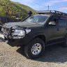Силовой бампер для Land Cruiser 200