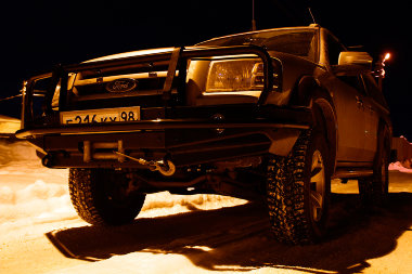 Силовой бампер передний Ford Ranger II (серия Т)
