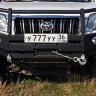 Силовой бампер передний для Toyota Land Cruiser Prado 150 (серия Т)