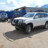 Силовой бампер передний для Toyota Land Cruiser Prado 150 (серия Т)