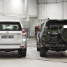 Силовой бампер задний Toyota Land Cruiser 150 рестайлинг 