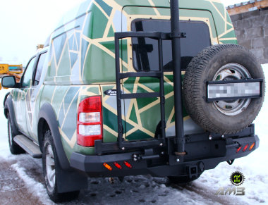 Силовой бампер задний Ford Ranger II