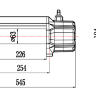 Чертеж лебедка Master Winch A12000S