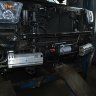 Площадка под лебедку в штатный передний бампер Toyota Tundra