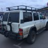 Силовой бампер задний Nissan Patrol Y60