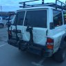 Силовой бампер задний Nissan Patrol Y60