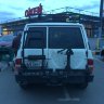 Силовой бампер задний Nissan Patrol Y60
