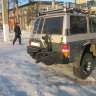 Силовой бампер для Patrol Y60
