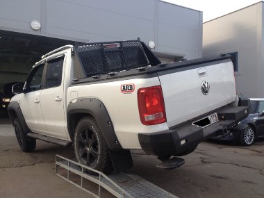 Силовой бампер задний Volkswagen Amarok 