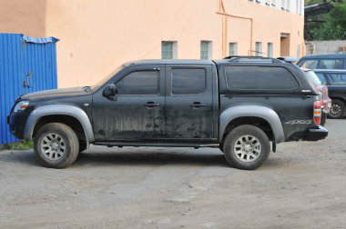 Силовые пороги Mazda BT-50
