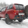 Силовой бампер задний Mitsubishi L200 IV Triton короткий кузов (2006-2013)