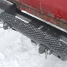 Силовой бампер задний Mitsubishi L200 IV Triton короткий кузов (2006-2013)