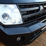 Силовой бампер передний Mitsubishi Pajero 4 (серия Рино)