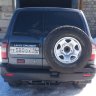 Калитка в штатный бампер Land Cruiser 105 с площадкой под лебедку