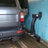 Калитка в штатный бампер Land Cruiser 105 с площадкой под лебедку