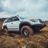 Силовой бампер передний Toyota Land Cruiser 200 до 2016 (серия А)