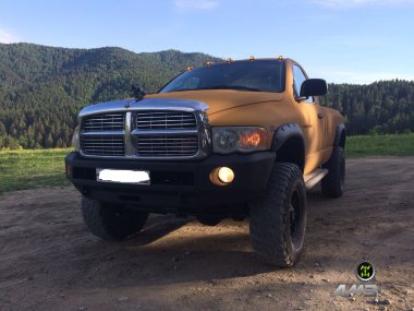 Силовой бампер передний Dodge Ram III (2001-2005) (серия Л)