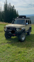 Силовой бампер передний Toyota Land Cruiser 76, 78 (2023-н.в.) (серия С)