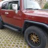 Силовые пороги для Fj Cruiser