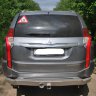 Защита заднего бампера pajero sport 