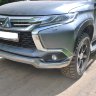Силовые пороги для Pajero Sport 3