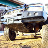 Силовая защита днища Nissan Patrol Y60\61