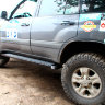 Силовые пороги на Land Cruiser 100