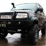 Силовой бампер передний для UAZ Patriot (серия C)