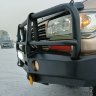 Силовой бампер на Land Cruiser 80