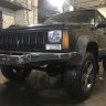 Силовой бампер передний для jeep Cherokee XJ