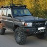 Силовой бампер land cruiser 76