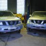 Силовой бампер передний Nissan Navara D40 / Pathfinder R51 (серия Л)