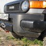Площадка под лебедку в передний штатный бампер Toyota FJ Cusier