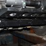 Площадка под лебедку в передний штатный бампер Toyota FJ Cusier